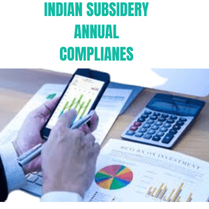 Indian Subsidiary Annual Compliances