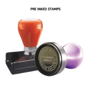Pre Ink Stamps