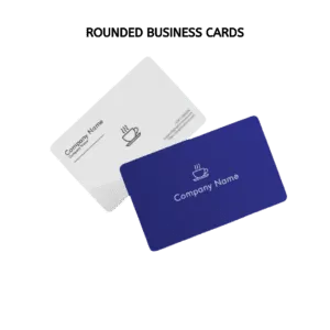 Rounded Corner Business Cards