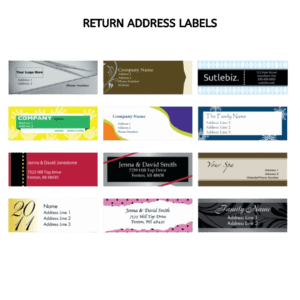 Return Address Label (144 Quantity)