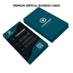 Premium Vertical Business Cards