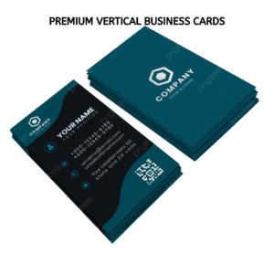 Premium Vertical Business Cards